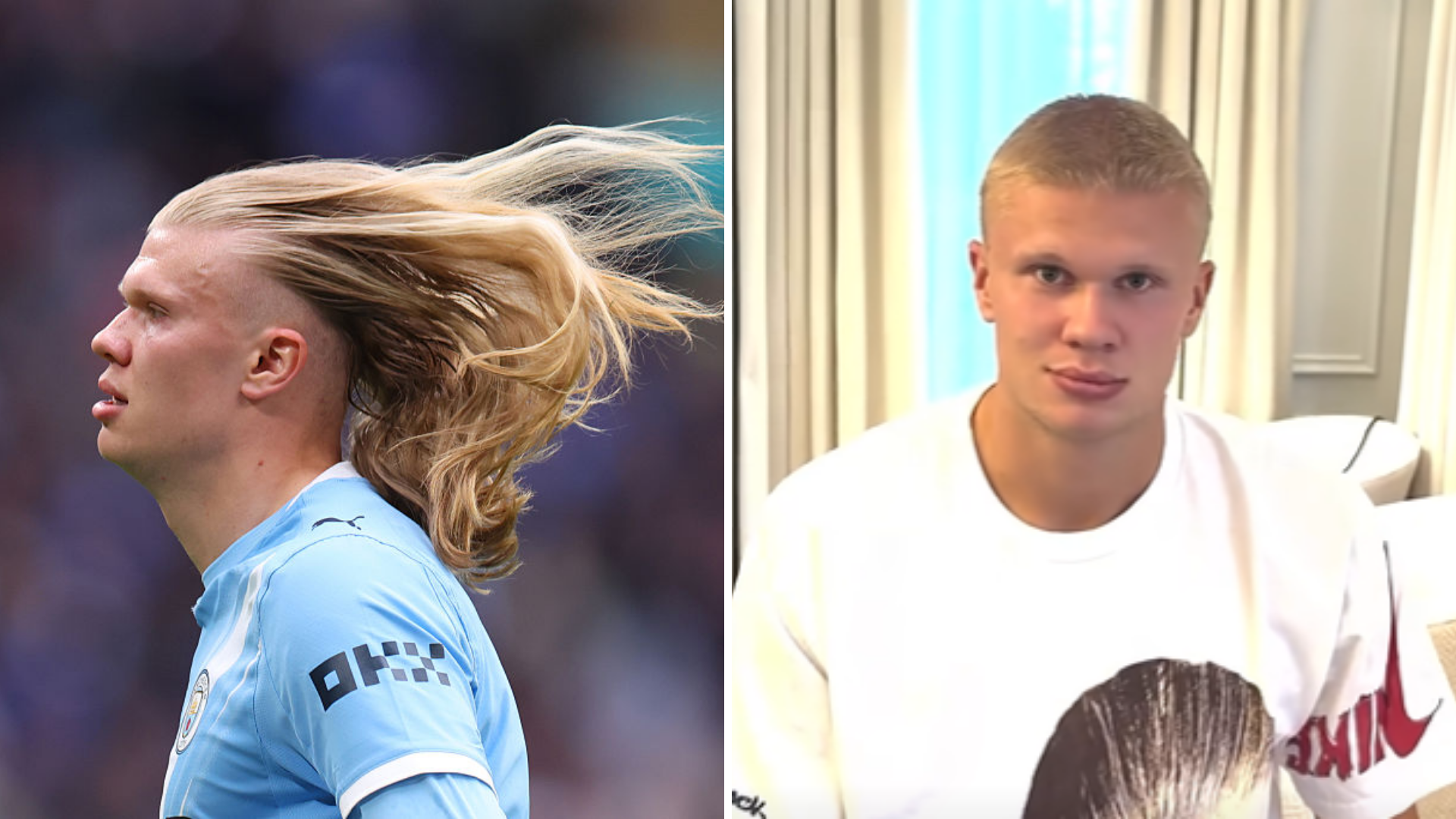 Erling Haaland Goes Brutal for a Buzz Cut to Kick Off Premier League