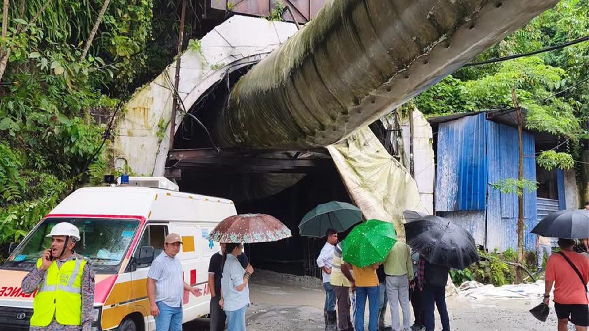 Sikkim Tunnel Collapse Leaves 12 Dead, 13 Missing in Gas Explosion