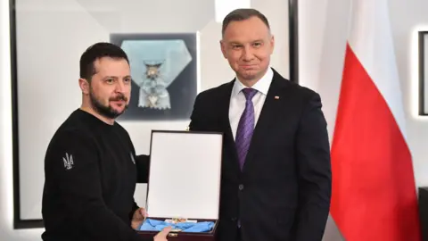 Zelensky Returns Poland's Highest Honour After Award Stripped