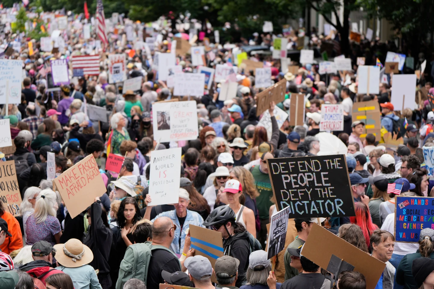 Nationwide 'No Kings' Protests Challenge Trump's Leadership and Government Shutdown