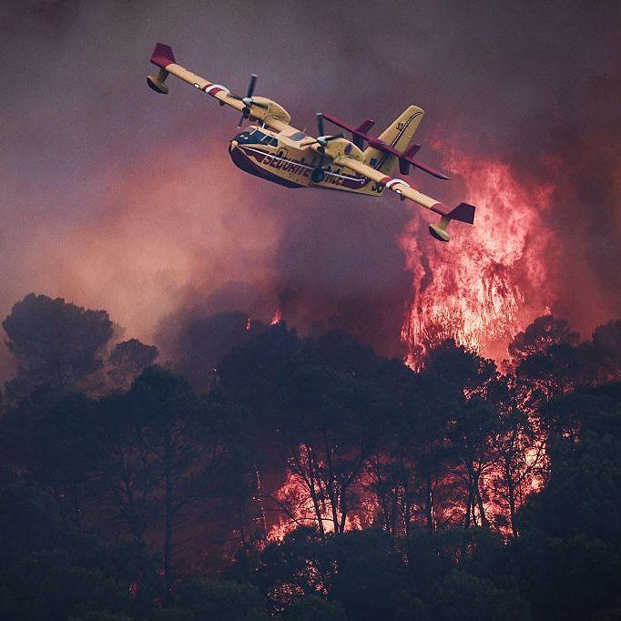 Europe Under Fire: Wildfires Devastate France and Spain, Prompting Evacuation of 300,000+