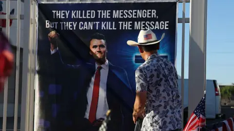 Americans Unite in Mourning at Charlie Kirk Memorial Amid Heightened Security