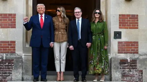 Trump Suggests Military Action to Control UK Borders During State Visit