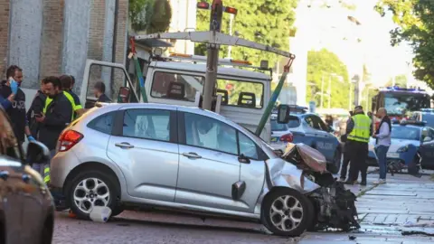 Terrifying Incident in Modena: Car Plows into Pedestrians, Eight Injured