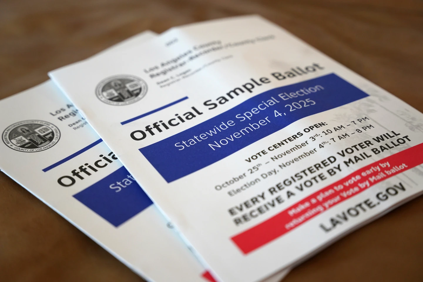DOJ to Send Election Monitors to California and New Jersey Amid GOP Concerns