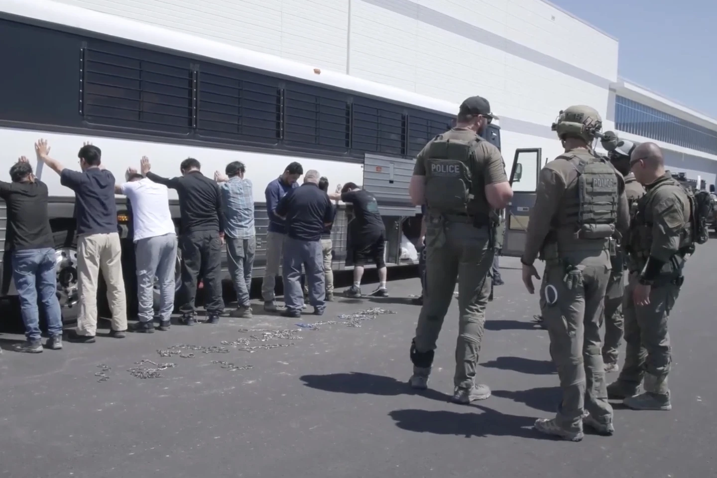 Returning Workers at Hyundai Battery Plant After Immigration Raid