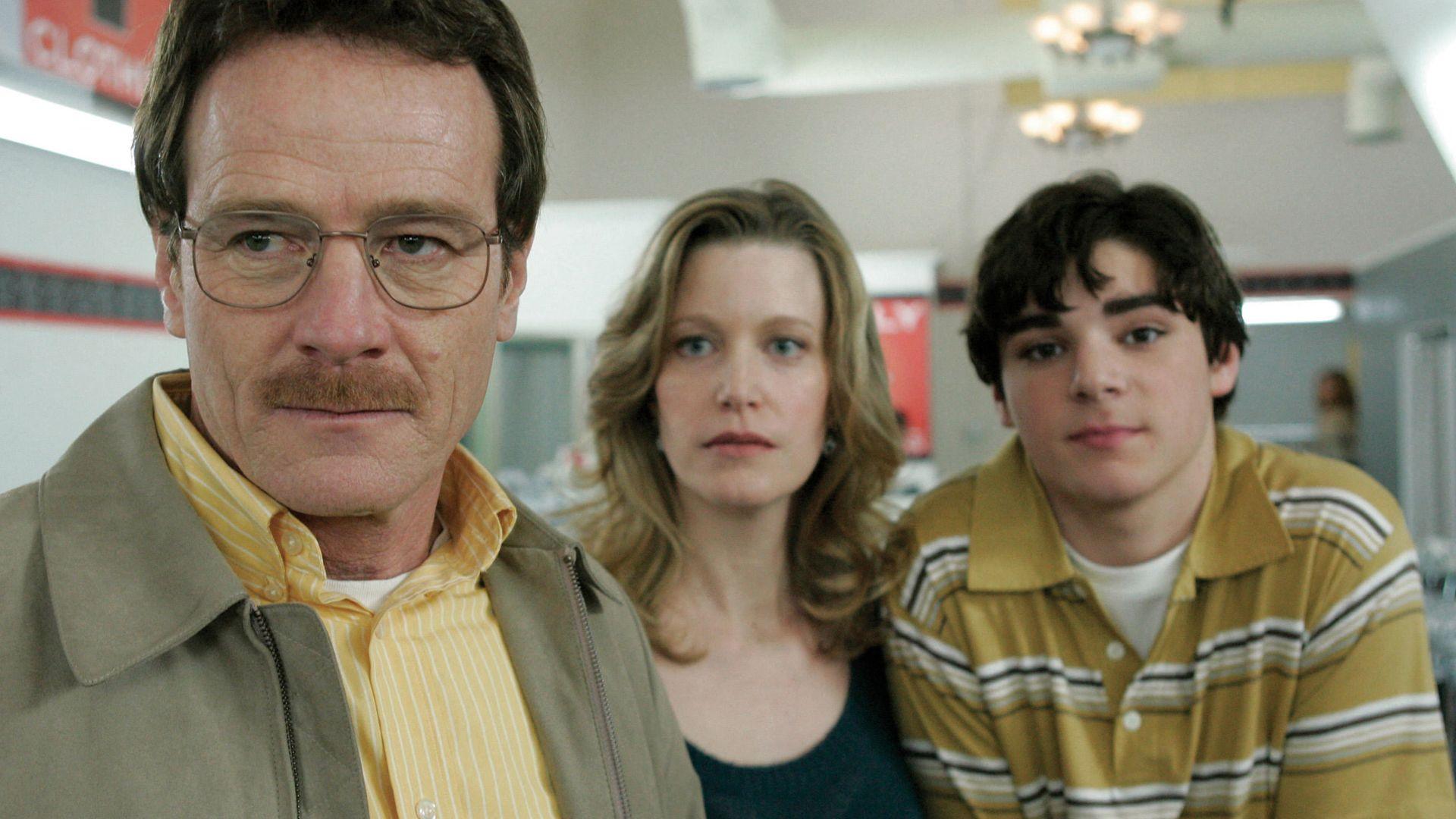 RJ Mitte on the set of Breaking Bad