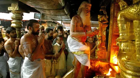 Controversy Erupts Over Gold Theft at Sabarimala Temple in India