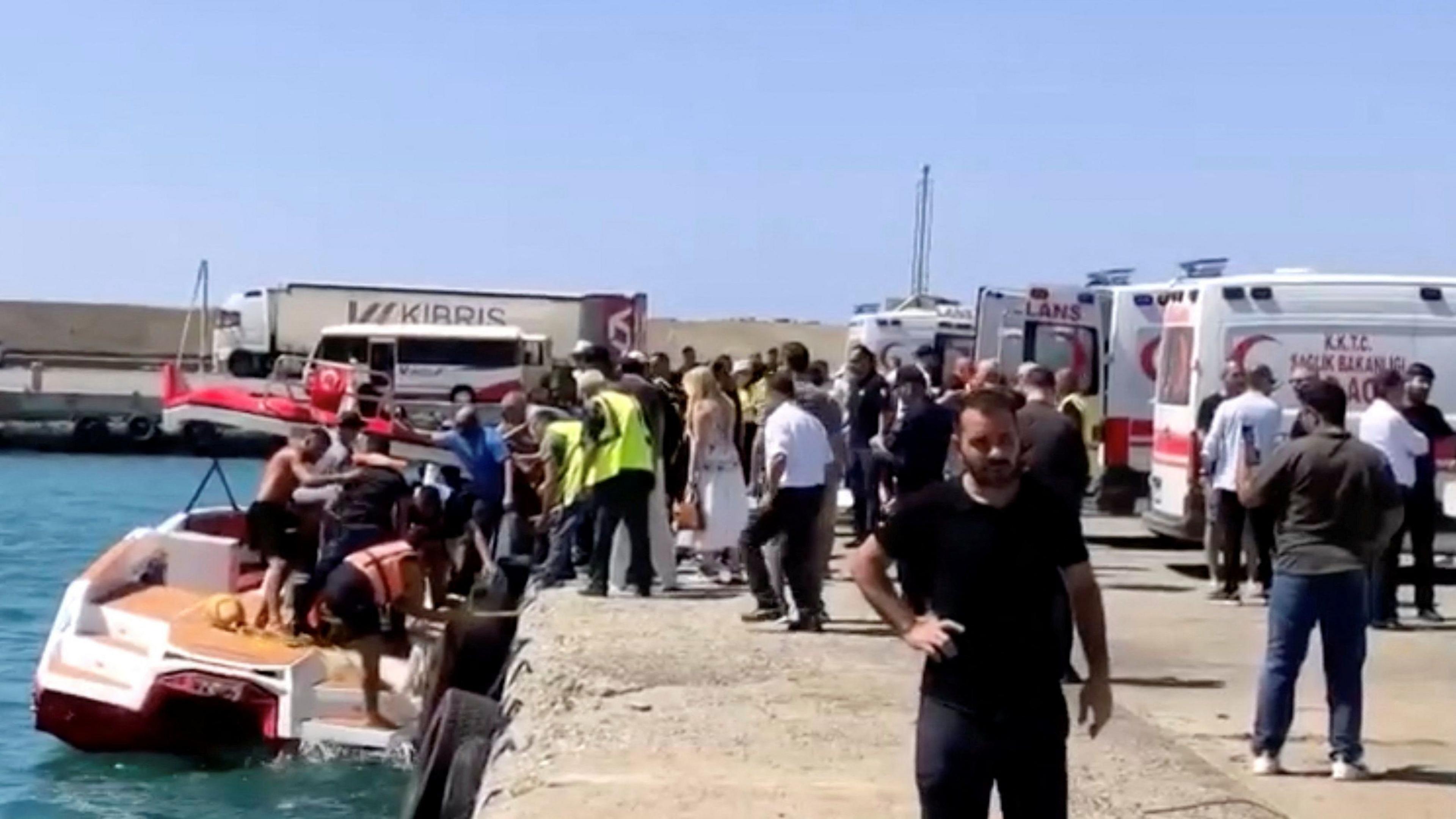 Passenger Boat Capsizes Near Northern Cyprus, 270 People Onboard