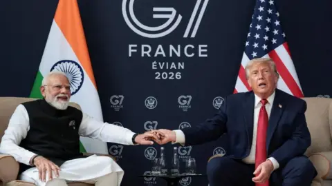 Trump promises India visit as historic G7 meeting thaws US‑India ties