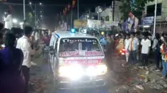 Tragic Crowd Surge Claims Lives at Political Rally in Tamil Nadu