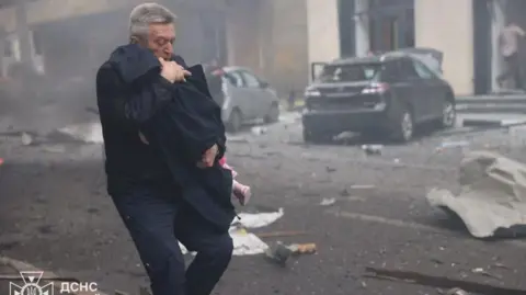 'Heroes of Kharkiv': The Courageous Rescue of 48 Children from a Russian Drone Attack