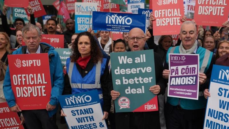 Hundreds of Thousands Strike Across Ireland as Pay Talks Stall