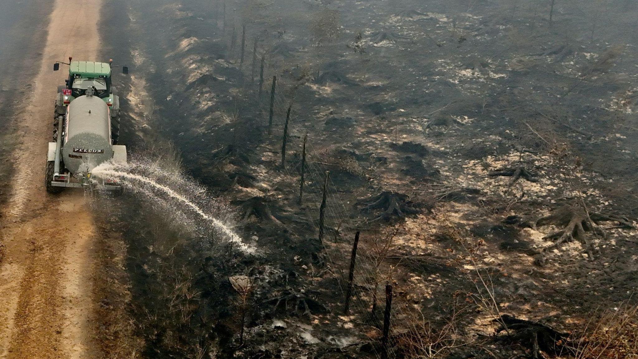 Belgian Wildfire Duplicates Size in 24 Hours, Evacuating Two Villages