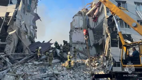 Putin Vows Retaliation After Accusing Ukraine of Drone Attack on Student Dormitory in Starobilsk