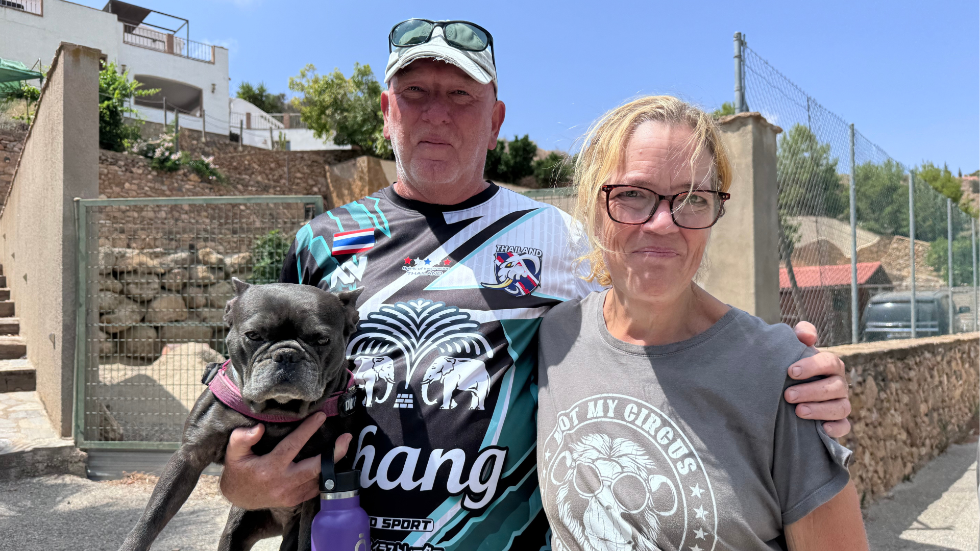 British Couple Retakes Their Home After Spanish Wildfire Devastates Bédar