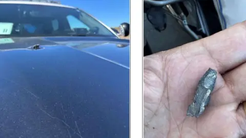 Artillery Mishap During Marine Corps Celebration: Shrapnel Hits Vehicles on California Highway