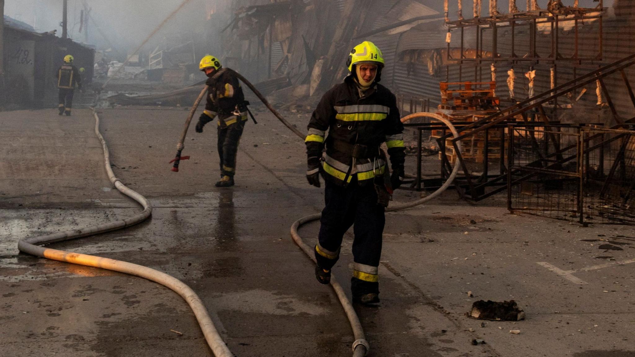 'Vile' Russian missile strike kills 15 in Ukraine – Zelensky condemns the attack
