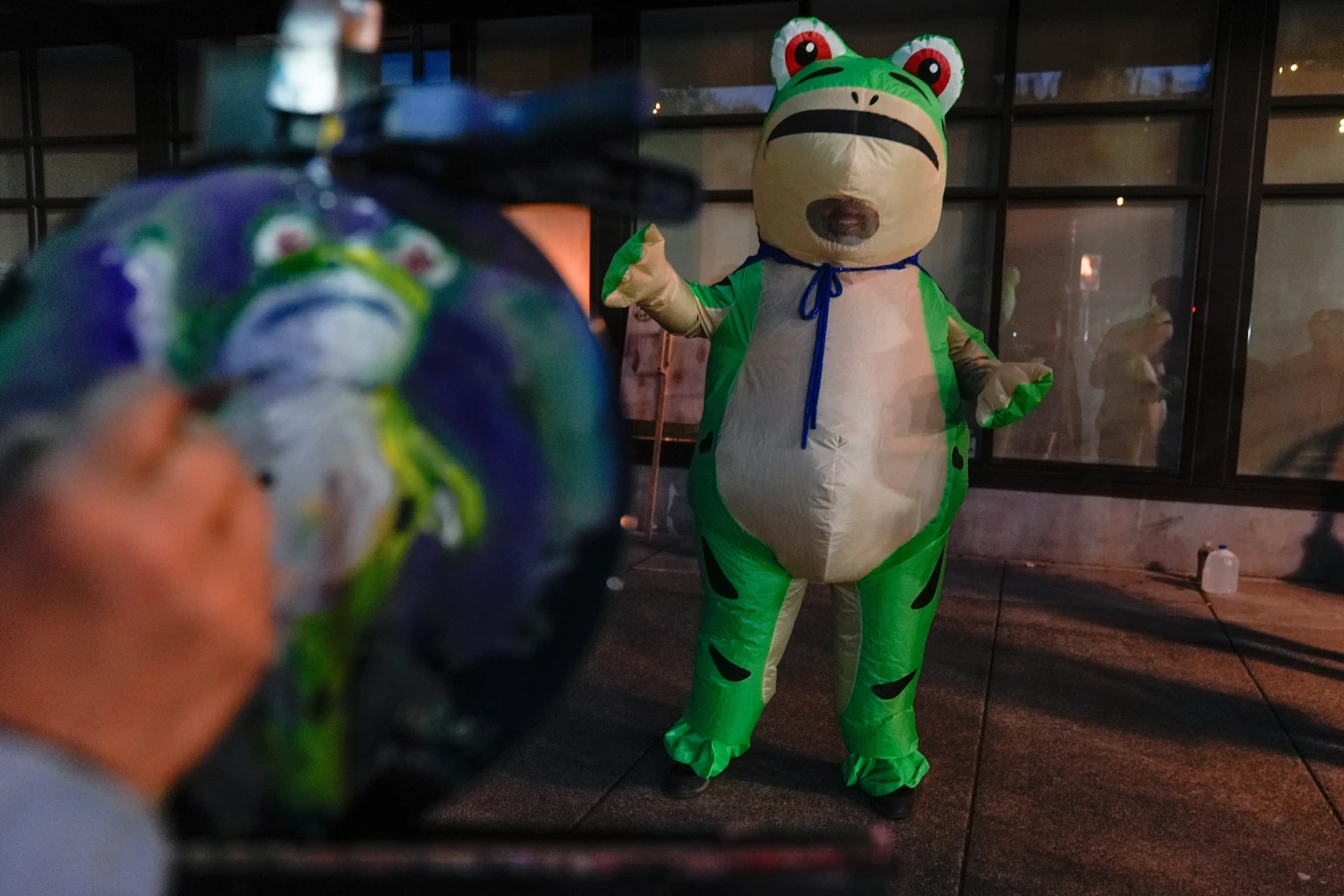 Inflatable Creatures Take on Protest: Portland's Quirky Approach to Demonstration