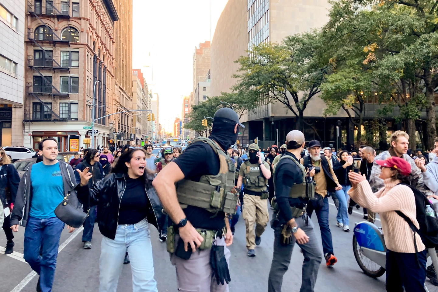 Protests Erupt During ICE Sweep on Canal Street, NYC