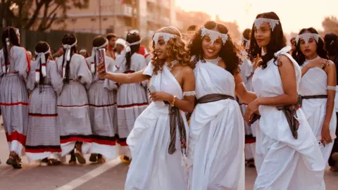 Ethiopians Celebrate Irreecha with Colorful Festivities