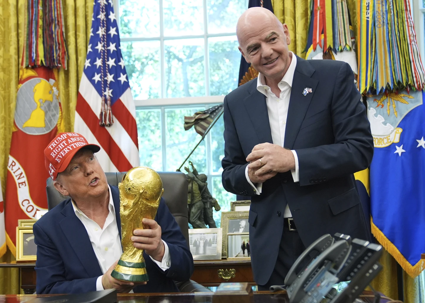 Trump Threatens to Move World Cup Matches from Boston Over Safety Concerns