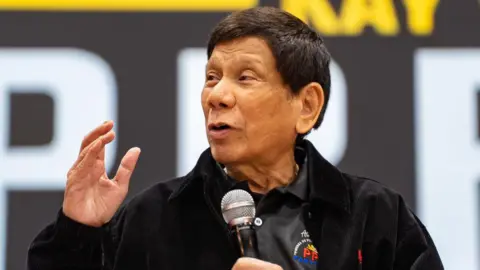 Former Philippine President Rodrigo Duterte Charged with Crimes Against Humanity