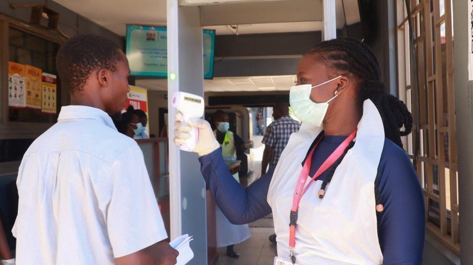 Border temperature screening