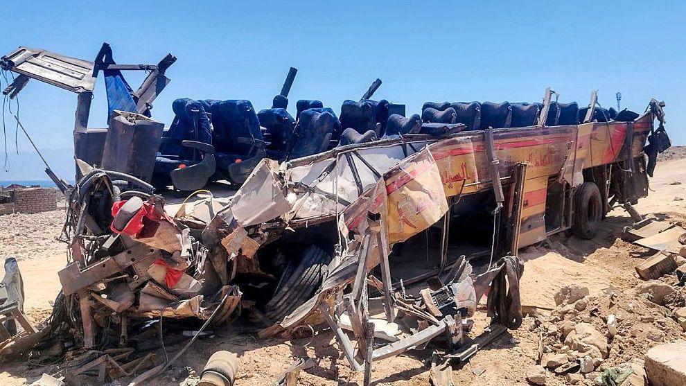 22 Killed in Bus Crash on Egypt's Red Sea Coast