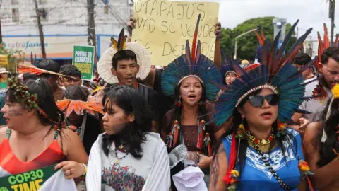 Massive Climate Protest Outside COP30 Summit Demands Urgent Action
