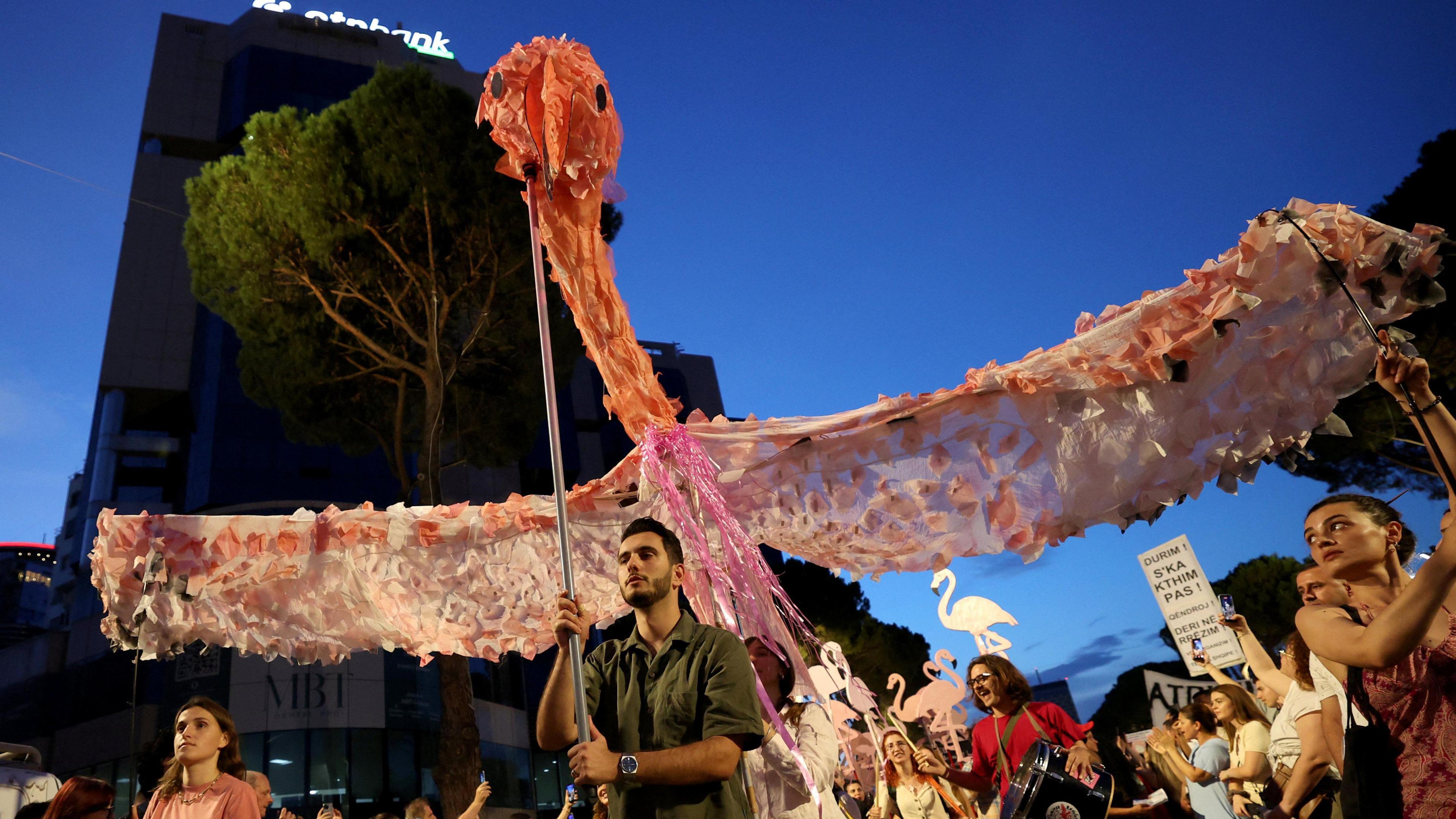 Flamingo Revolution: Albania’s protests turn into a crisis over corruption and demand the prime minister’s resignation