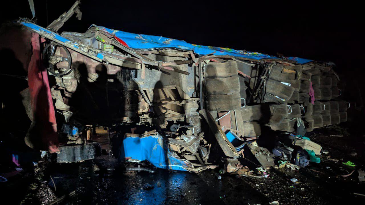 School bus crash in Uganda kills at least 20 children