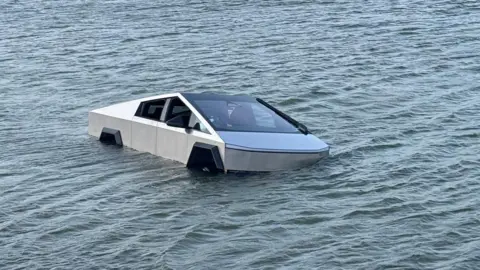 Texas Driver Arrested After Testing Tesla Cybertruck's 'Wade Mode' in Lake