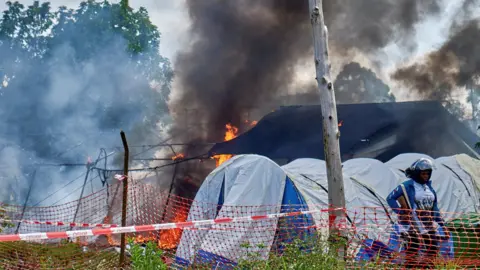 Ebola Hospital Tents Ignited in DR Congo as Outbreak Escalates Amid Public Distrust