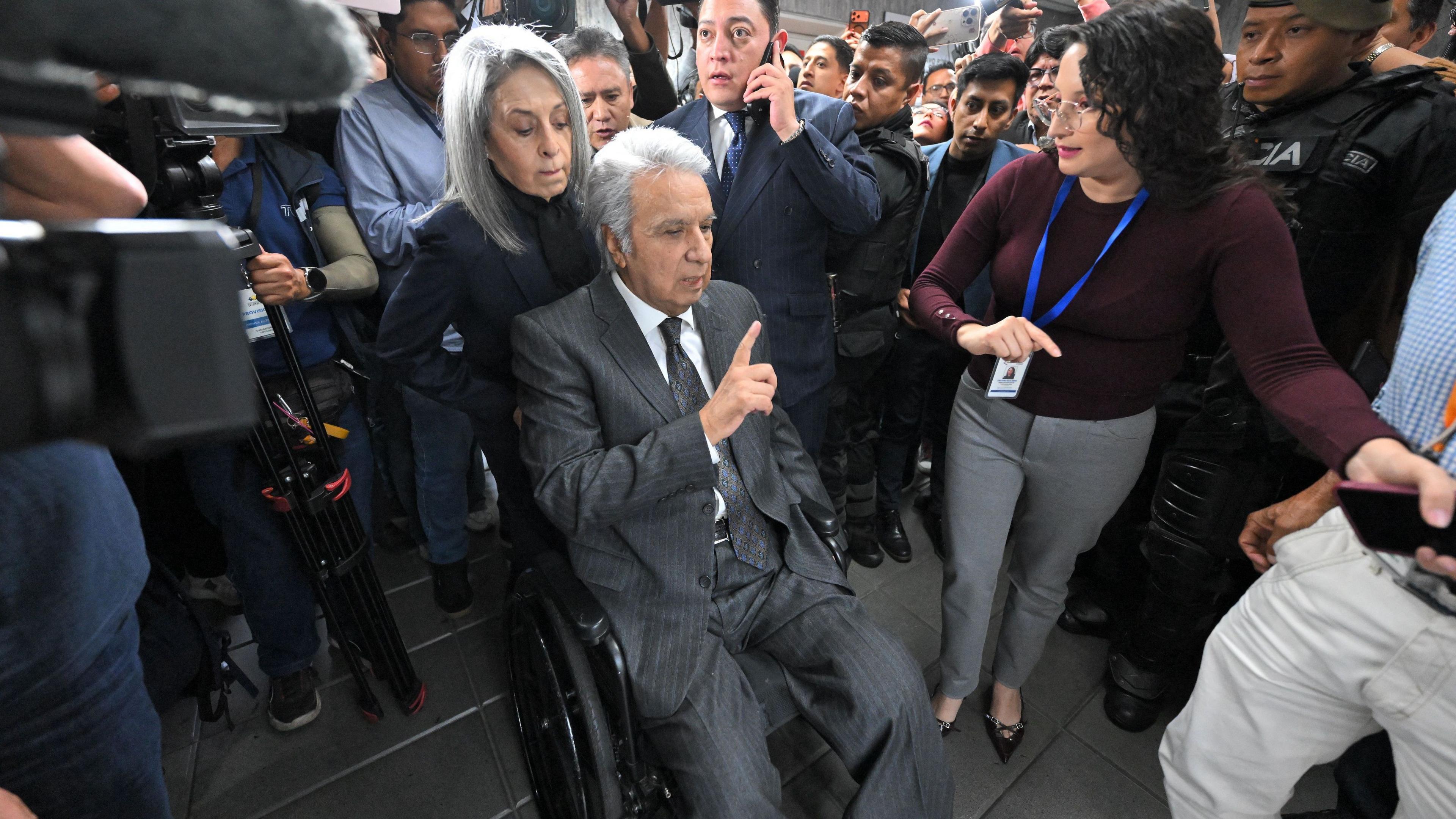 Ecuador's Ex‑President Lenin Moreno Sentenced to Five Years in Prison Over Bribery
