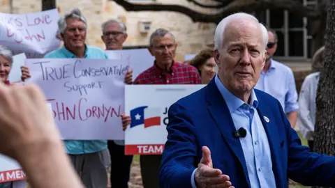 Trump Supports Paxton in Texas Senate Race, Ignites Party Controversy